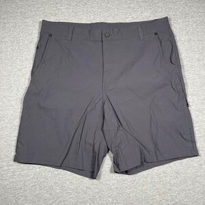Merrell Shorts Mens 40 Gray Lightweight Hiking Nylon Zip Pockets Athletic